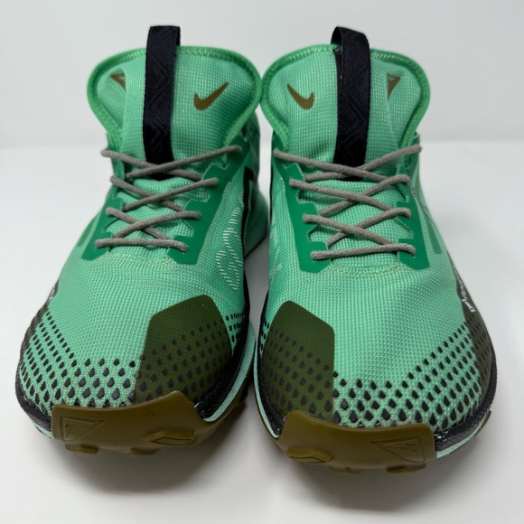 Nike React Pegasus Trail 4 GORE-TEX Men's Running Shoes Green Waterproof Size 10 - Picture 2 of 10